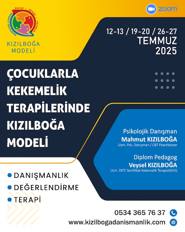 Çocuklarla Kekemelik Terapilerinde Kızılboğa Modeli Eğitimi /  Temmuz 2025