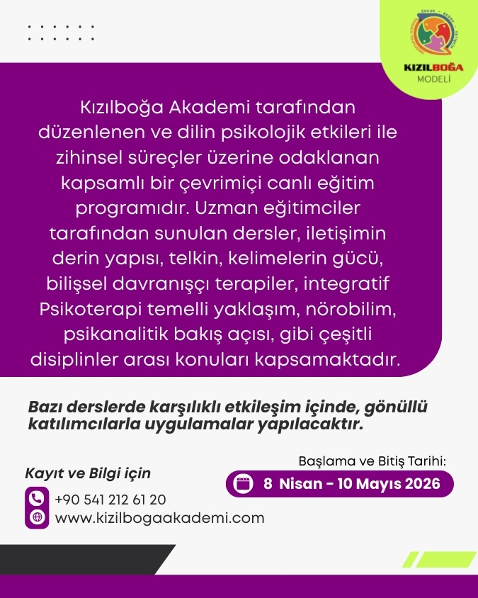 DİLİN PSİKOLOJİK GÜCÜ VE İLETİŞİMİN DERİN YAPISI