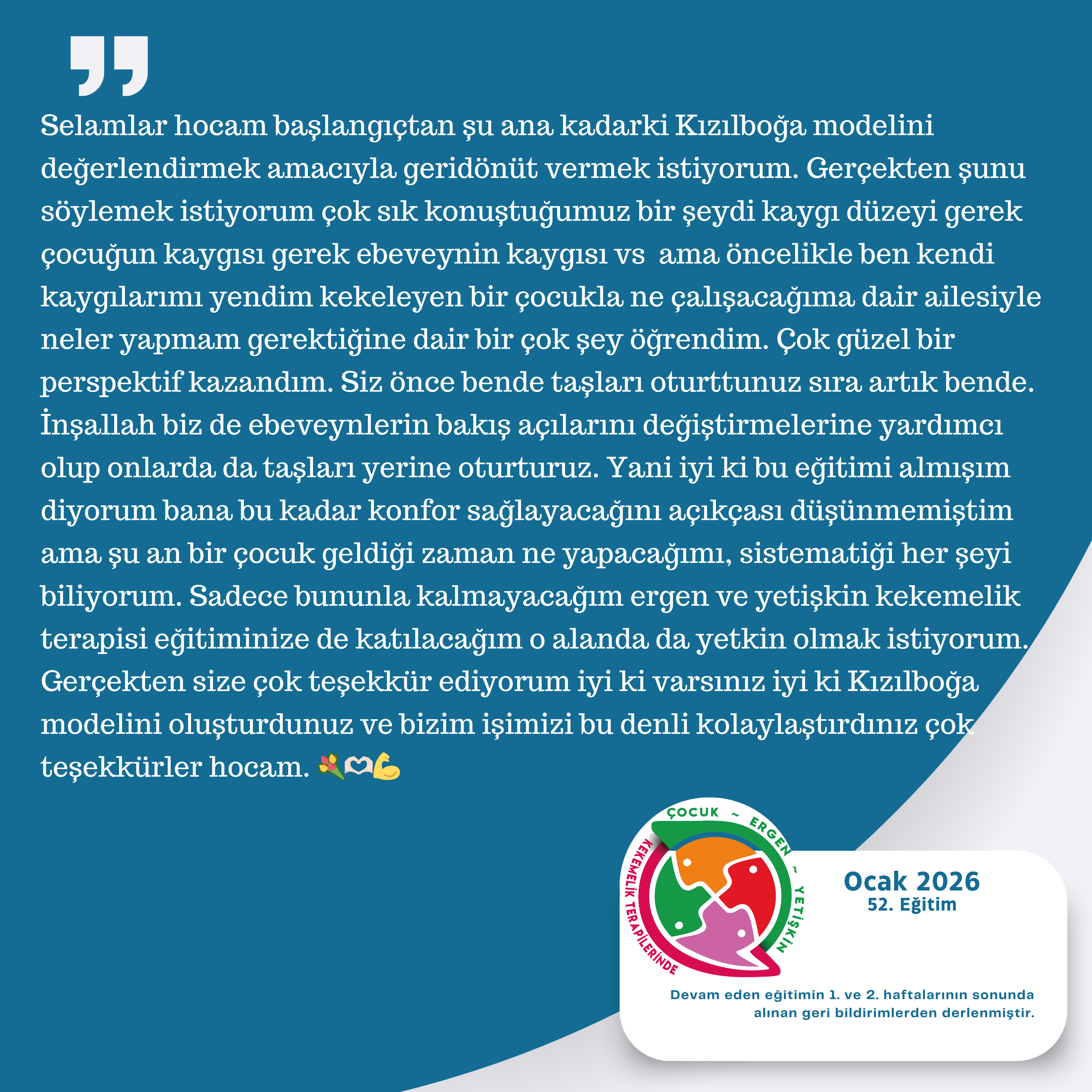 55. Çocuklarla Kekemelik Terapilerinde Kızılboğa Modeli Eğitimi
