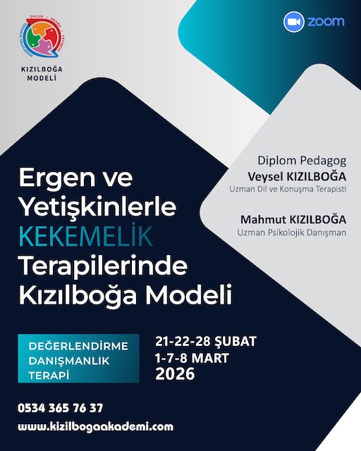 Ergen ve Yetişkinlerle Kekemelik Ter. Kızılboğa Modeli /Şubat 2026