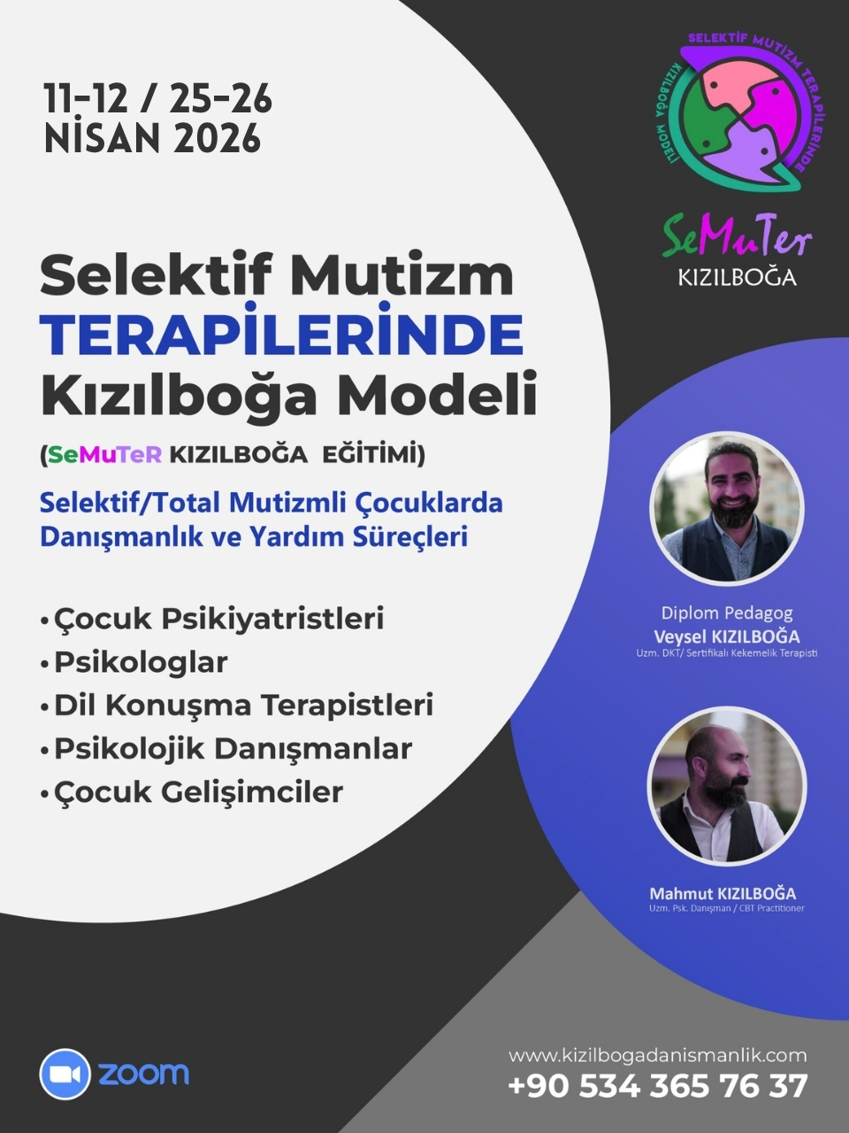 SeMuTeR Kızılboğa Modeli Eğitimi Nisan 2026